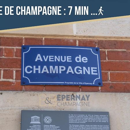 Terrasse 86 - Terrasse & Climatisation - 4-6 Personnes - Bnb Epernay Exterior photo